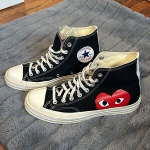 CDG Converse High-tops